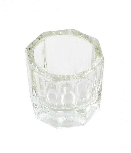 Glass-Dish-Standart-Аксесоари-за-акрил-Crystal-Nails.jpg Clear – Glass Dish - Image 1