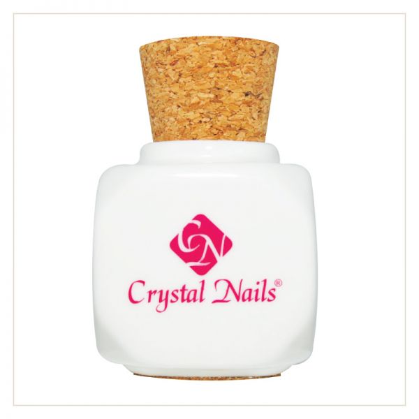Porcelain-Dish-With-a-double-wall-Аксесоари-за-маникюр-Crystal-Nails.jpg White – Liquid Holder – Porcelain Dish - Image 1