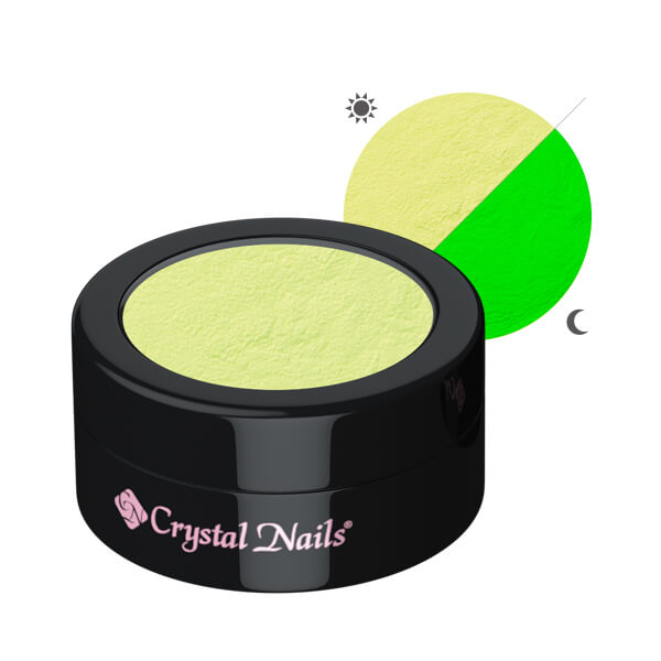 Pigmentpor_sarga_zold Glow pigment dust - yellow - Image 1