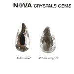 Nova Crystals (10pcs.) - Drop 2x6mm Crystal