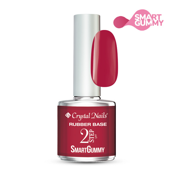 15952_smartgummy_nr4 CN SmartGummy Rubber Base gel - Cranberry 8ml - Image 1