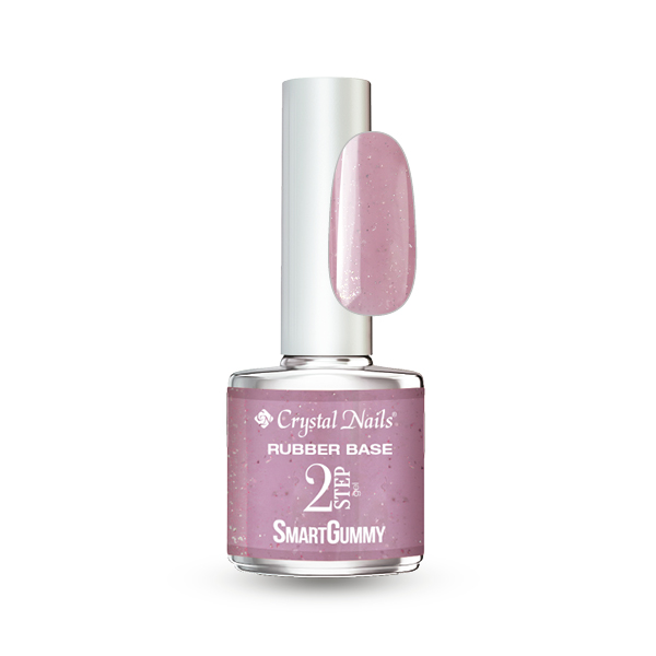 17002_nr59shimmerlilac CN SmartGummy Rubber base gel - Nr59 Shimmer Lilac 8ml - Image 1