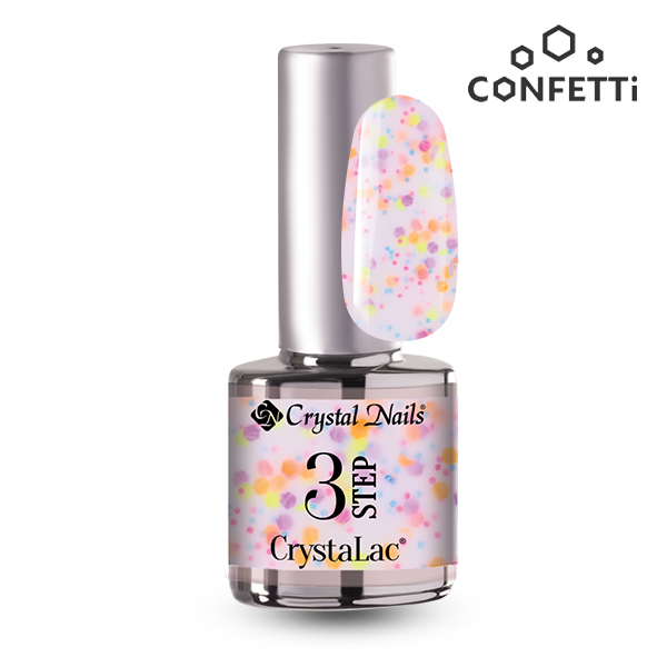 15495_3sc2_4ml 3SC2 – 3 Step CrystaLac CONFETTI – 4ml - Image 1