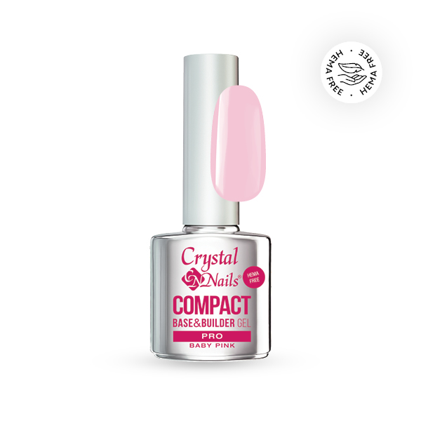 18415_compact_pro_babypink CN Compact Base Baby Pink gel PRO 13ml - Image 1