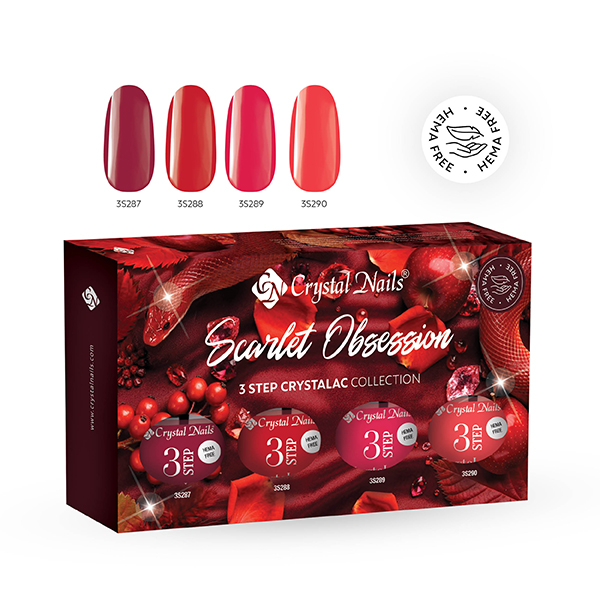 19878_5996487122296_3s_scarlet_obsession Scarlet Obsession - 3 Step CrystaLac комплект - Image 1